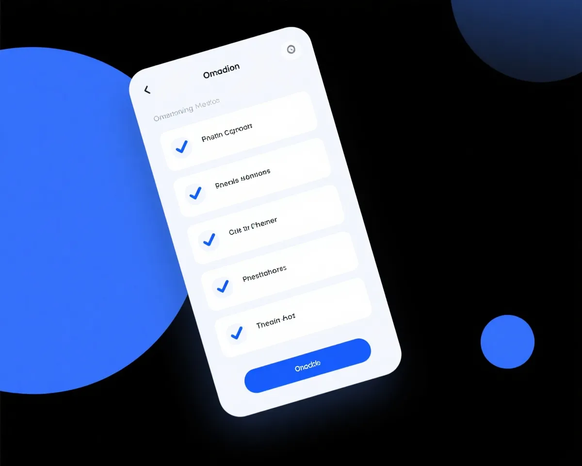新手引导与设置示意